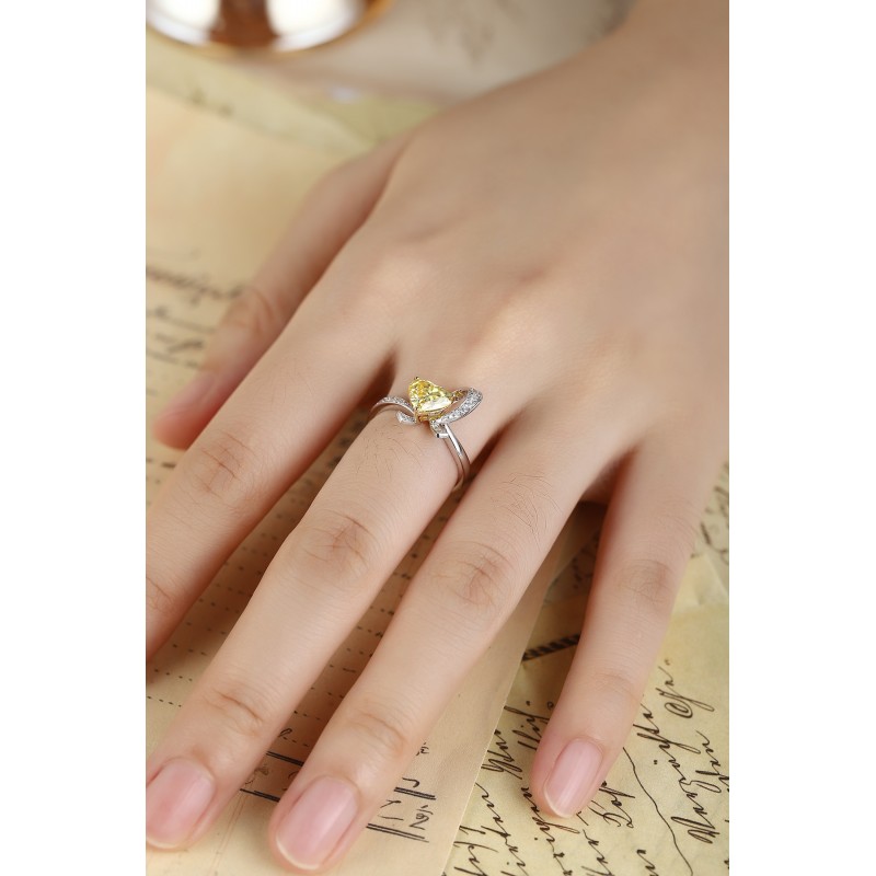 Ruif Jewelry Classic Design PT950 Platinum 1.14ct Lab Grown Diamond Ring Gemstone Jewelry Ruif Jewelry Classic Design PT950 Platinum 1.14ct Lab Grown Diamond Ring Gemstone Jewelry