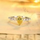 Ruif Jewelry Classic Design PT950 Platinum 1.11ct Lab Grown Diamond Ring Gemstone Jewelry
