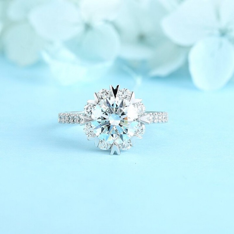 Ruif Jewelry Classic Design PT950 Platinum 2.07ct Lab Grown Diamond Ring Gemstone Jewelry Ruif Jewelry Classic Design PT950 Platinum 2.07ct Lab Grown Diamond Ring Gemstone Jewelry