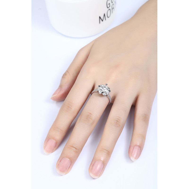 Ruif Jewelry Classic Design PT950 Platinum 2.07ct Lab Grown Diamond Ring Gemstone Jewelry Ruif Jewelry Classic Design PT950 Platinum 2.07ct Lab Grown Diamond Ring Gemstone Jewelry