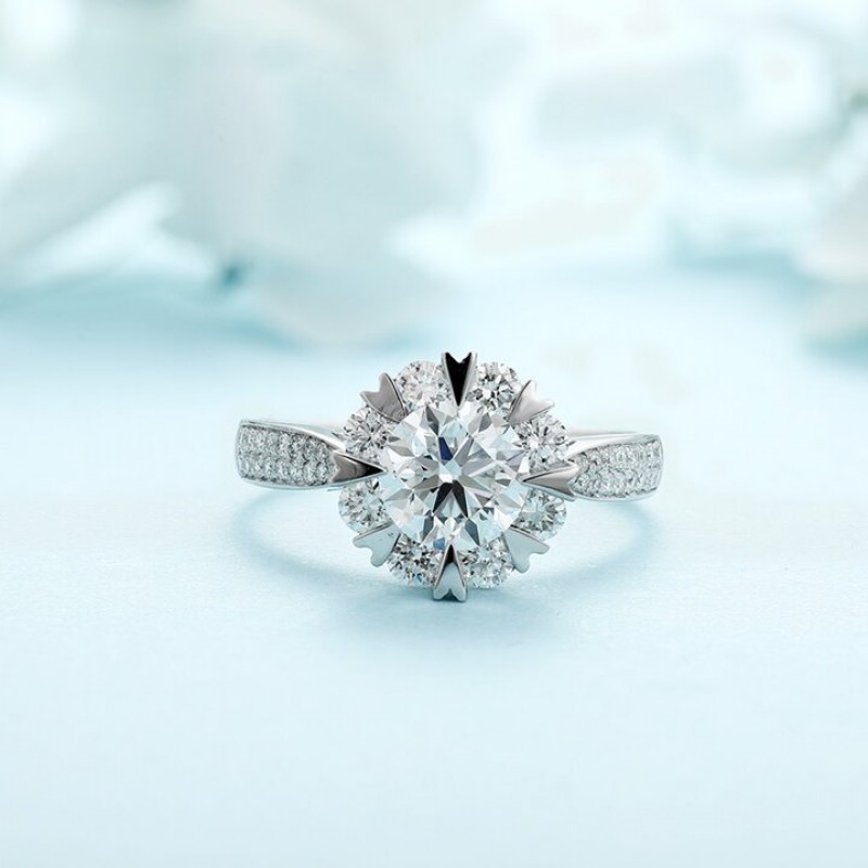 Ruif Jewelry Classic Design PT950 Platinum 1.04ct Lab Grown Diamond Ring Gemstone Jewelry Ruif Jewelry Classic Design PT950 Platinum 1.04ct Lab Grown Diamond Ring Gemstone Jewelry
