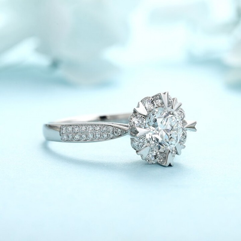 Ruif Jewelry Classic Design PT950 Platinum 1.04ct Lab Grown Diamond Ring Gemstone Jewelry Ruif Jewelry Classic Design PT950 Platinum 1.04ct Lab Grown Diamond Ring Gemstone Jewelry