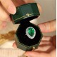 Ruif Jewelry Classic Design 9K White Gold 5.5ct Lab Grown Emerald Ring Gemstone Jewelry