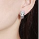 Ruif Jewelry Classic Design 9K White Gold synthetic Emerald Earrings Leopard Head Earrings Gemstone Jewelry Ruif Jewelry Classic Design 9K White Gold synthetic Emerald Earrings Leopard Head Earrings Gemstone Jewelry