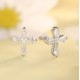 Ruif Jewelry Classic Design 9K White Gold 4.5ct White Color Simulated Diamond Earrings Gemstone Jewelry Ruif Jewelry Classic Design 9K White Gold 4.5ct White Color Simulated Diamond Earrings Gemstone Jewelry