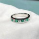 Ruif Jewelry Classic Design 9K White Gold 0.625ct Lab Grown Emerald Ring Gemstone Jewelry Ruif Jewelry Classic Design 9K White Gold 0.625ct Lab Grown Emerald Ring Gemstone Jewelry