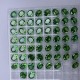  RUIF Jewelry Oval Shape D-Green Color Crushed Ice Cutting Cubic Zirconia Stone Hand Make High Carbon CZ Diamond