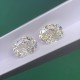  RUIF Jewelry Oval Shape White-G Color Crushed Ice Cutting Cubic Zirconia Stone Hand Make High Carbon CZ Diamond