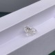  RUIF Jewelry Oval Shape White-G Color Crushed Ice Cutting Cubic Zirconia Stone Hand Make High Carbon CZ Diamond
