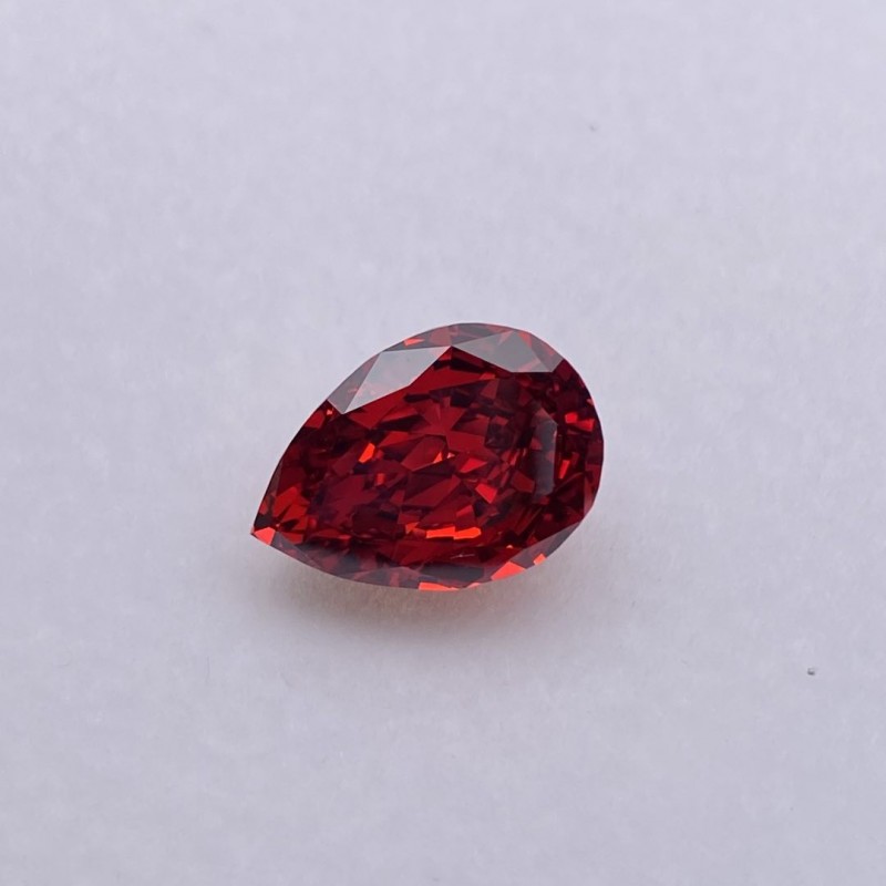 RUIF Jewelry Pear Shape Red Color Crushed Ice Cutting Cubic Zirconia Stone High Carbon Diamond Loose CZ for Jewelry Making RUIF Jewelry Pear Shape Red Color Crushed Ice Cutting Cubic Zirconia Stone High Carbon Diamond Loose CZ for Jewelry Making