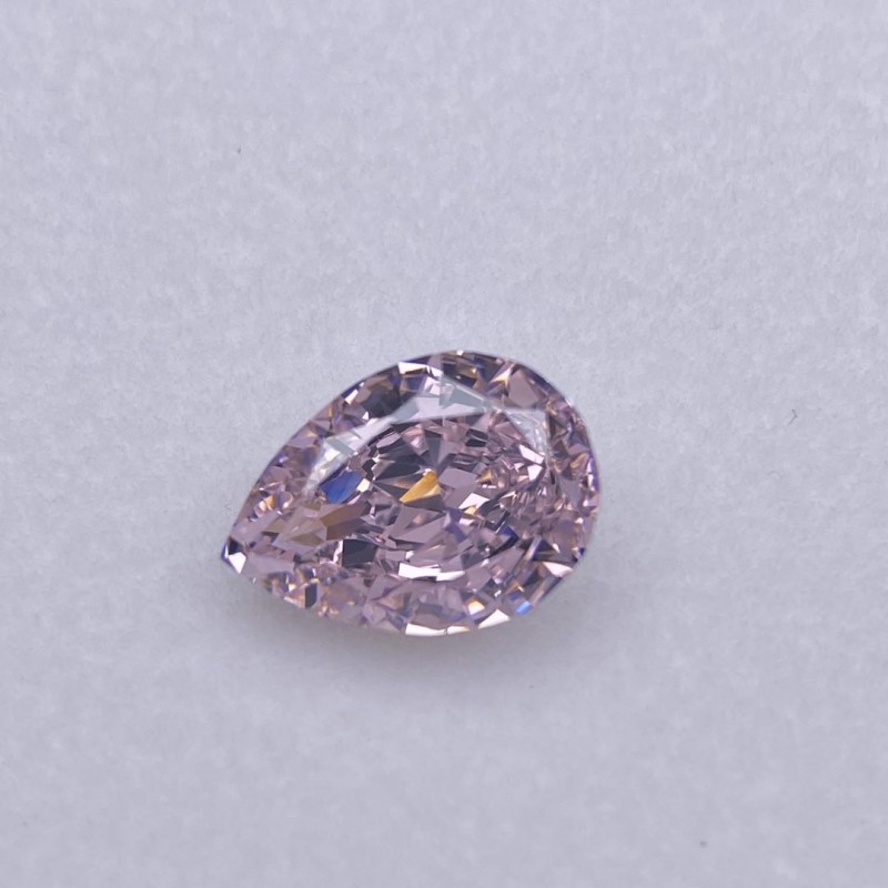 RUIF Jewelry Pear Shape L-Pink Color Crushed Ice Cutting Cubic Zirconia Stone Hand Make High Carbon CZ Diamond RUIF Jewelry Pear Shape L-Pink Color Crushed Ice Cutting Cubic Zirconia Stone Hand Make High Carbon CZ Diamond