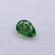 RUIF Jewelry Pear Shape M-Green Color Crushed Ice Cutting Cubic Zirconia Stone Hand Make High Carbon CZ Diamond RUIF Jewelry Pear Shape M-Green Color Crushed Ice Cutting Cubic Zirconia Stone Hand Make High Carbon CZ Diamond