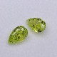 RUIF Jewelry Pear Shape L-Apple Green Color Crushed Ice Cutting Cubic Zirconia Stone Hand Make High Carbon CZ Diamond RUIF Jewelry Pear Shape L-Apple Green Color Crushed Ice Cutting Cubic Zirconia Stone Hand Make High Carbon CZ Diamond