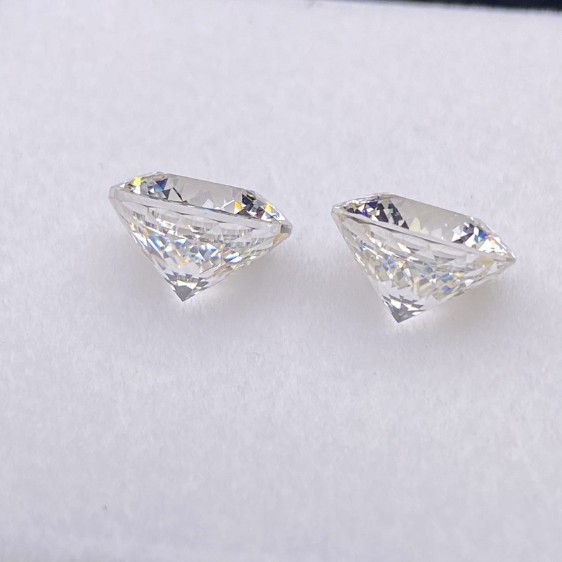 RUIF Jewelry Round Shape White-G Color Million Cutting Cubic Zirconia Stone Hand Make High Carbon CZ Diamond RUIF Jewelry Round Shape White-G Color Million Cutting Cubic Zirconia Stone Hand Make High Carbon CZ Diamond