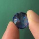  RUIF Jewelry Roud Shape Sapphire Blue Color Million Cutting Cubic Zirconia Stone High Carbon Diamond Loose CZ for Jewelry Making