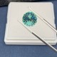 RUIF Jewelry Round Shape Paraiba-A Color Million Cutting Cubic Zirconia Stone High Carbon Diamond Loose CZ for Jewelry Making RUIF Jewelry Round Shape Paraiba-A Color Million Cutting Cubic Zirconia Stone High Carbon Diamond Loose CZ for Jewelry Making