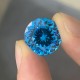  RUIF Jewelry Round Shape D-Aquamarine Color Million Cutting Cubic Zirconia Stone Hand Make High Carbon CZ Diamond