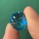 RUIF Jewelry Round Shape D-Aquamarine Color Million Cutting Cubic Zirconia Stone Hand Make High Carbon CZ Diamond