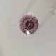  RUIF Jewelry Round Shape L-Pink Color Million Cutting Cubic Zirconia Stone Hand Make High Carbon CZ Diamond