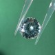  RUIF Jewelry Round Shape Ice Blue Color Million Cutting Cubic Zirconia Stone Hand Make High Carbon CZ Diamond