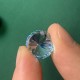  RUIF Jewelry Round Shape Ice Blue Color Million Cutting Cubic Zirconia Stone Hand Make High Carbon CZ Diamond