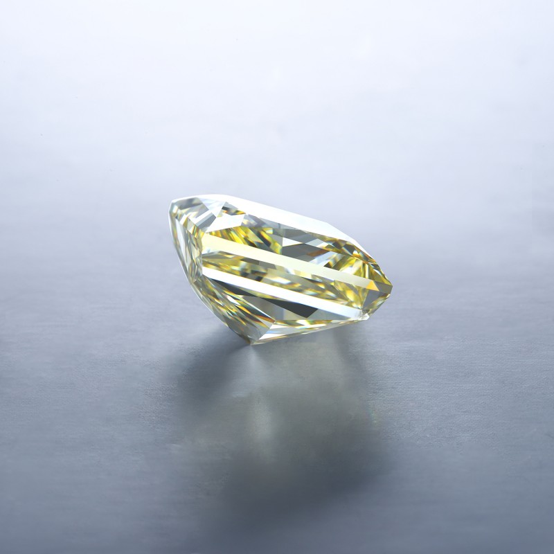 RUIF Jewelry Square Cut Yellow Color Crushed Ice Cutting Cubic Zirconia Stone High Carbon Diamond Loose CZ for Jewelry Making RUIF Jewelry Square Cut Yellow Color Crushed Ice Cutting Cubic Zirconia Stone High Carbon Diamond Loose CZ for Jewelry Making