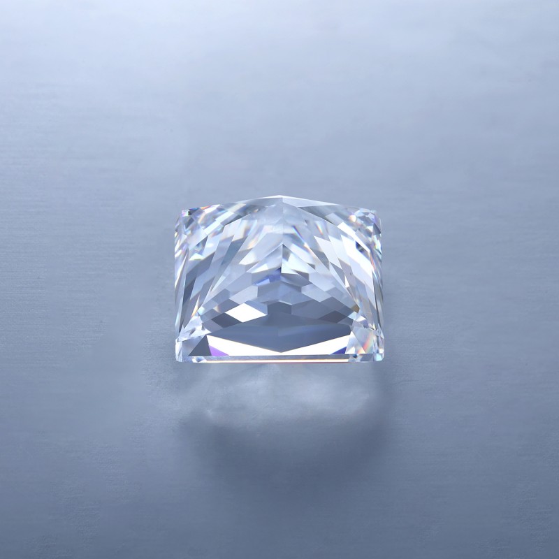  RUIF Jewelry Square Cut  White D  Color Crushed Ice Cutting Cubic Zirconia Stone High Carbon Diamond Loose CZ for Jewelry Making