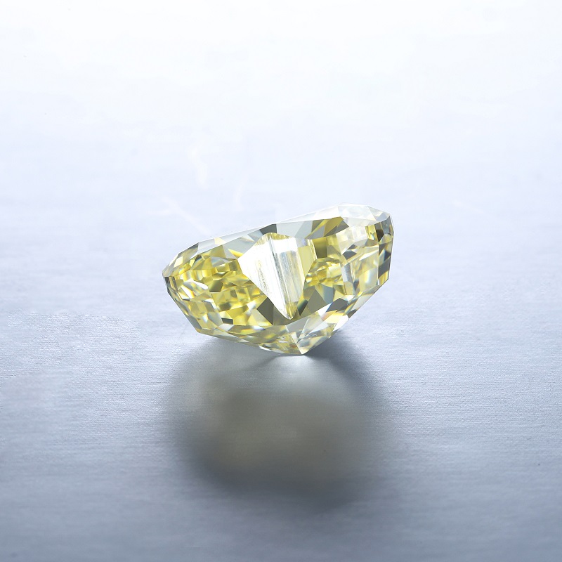 RUIF Jewelry Heart Shape Yellow Color Crushed Ice Cutting Cubic Zirconia Stone High Carbon Diamond Loose CZ for Jewelry Making RUIF Jewelry Heart Shape Yellow Color Crushed Ice Cutting Cubic Zirconia Stone High Carbon Diamond Loose CZ for Jewelry Making