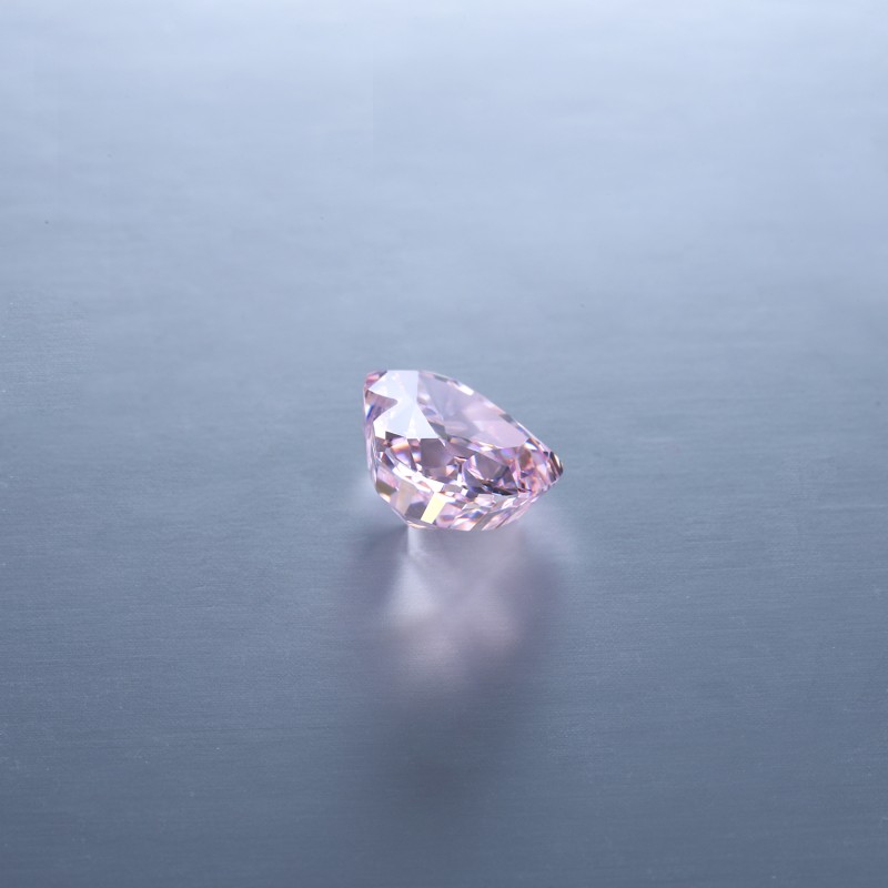 RUIF Jewelry Heart Shape L-pink Color Crushed Ice Cutting Cubic Zirconia Stone High Carbon Diamond Loose CZ for Jewelry Making RUIF Jewelry Heart Shape L-pink Color Crushed Ice Cutting Cubic Zirconia Stone High Carbon Diamond Loose CZ for Jewelry Making