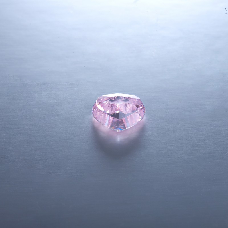 RUIF Jewelry Heart Shape L-pink Color Crushed Ice Cutting Cubic Zirconia Stone High Carbon Diamond Loose CZ for Jewelry Making RUIF Jewelry Heart Shape L-pink Color Crushed Ice Cutting Cubic Zirconia Stone High Carbon Diamond Loose CZ for Jewelry Making