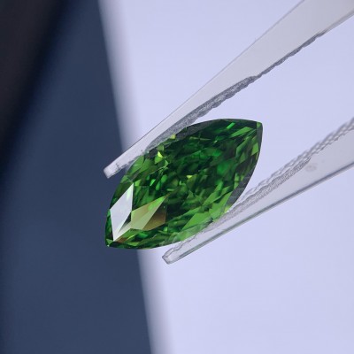  RUIF Jewelry Marquise Shape D-Green Color Crushed Ice Cutting Cubic Zirconia Stone Hand Make High Carbon CZ Diamond