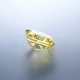  RUIF Jewelry Radiant Cut L-Yellow Color Crushed Ice Cutting Cubic Zirconia Stone Hand Make High Carbon CZ Diamond