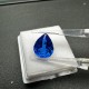 Ruif Jewelry Hand Make Pear Shape Cornflower Blue Color Lab Grown Cobalt Spinel Gemstone For Jewelry