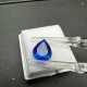 Ruif Jewelry Hand Make Pear Shape Cornflower Blue Color Lab Grown Cobalt Spinel Gemstone For Jewelry