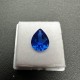 Ruif Jewelry New Brilliant Pear Shape Cornflower Blue Color Lab Grown Cobalt Spinel Gemstone For Jewelry