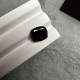 Ruif Jewelry Black Moissanite Stone Rectangular Cushion Cut Loose Gemstone For Jewelry Rings Making