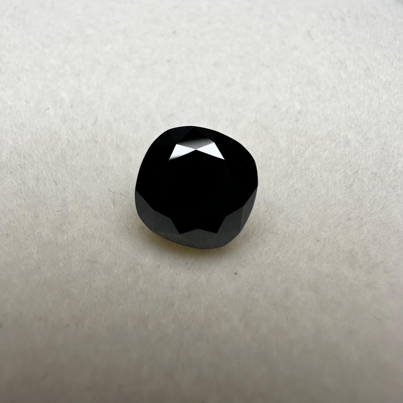 Ruif Jewelry Black Moissanite Stone Square Cushion Cut Loose Gemstone For Jewelry Rings Making