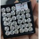 Ruif Jewelry Super White D VVS1 Cushion Moissanite Loose Gemstone Pass Positive Diamond Tester