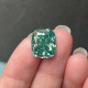Ruif Jewelry Green Moissanite Stone Rectangular Cushion Cut Loose Gemstone For Jewelry Rings Making Ruif Jewelry Green Moissanite Stone Rectangular Cushion Cut Loose Gemstone For Jewelry Rings Making