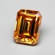 Ruif Jewelry Champagne Moissanite Stone Emerald Cut VVS1 Certified Moissanita Diamond Gemstone Pass Diamond Tester with GRA Report