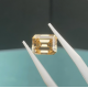 Ruif Jewelry Champagne Moissanite Stone Emerald Cut VVS1 Certified Moissanita Diamond Gemstone Pass Diamond Tester with GRA Report
