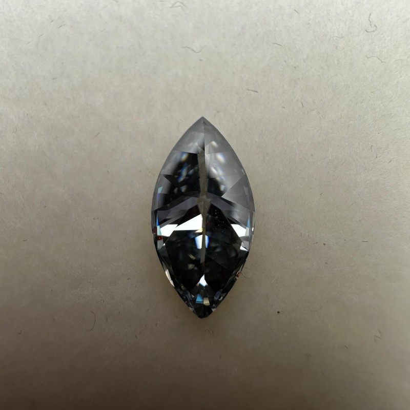 Ruif Jewelry Original Gray Color Moissanite Loose Stone Marquise Shape Pass Diamond Test Gemstone For Jewelry Making