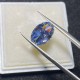 Ruif Jewelry Original Blue Color 8x12mm Moissanite Stone VVS1 Oval Cut With CertificateGemstone for Diy Jewelry Making