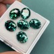 Ruif Jewelry Emerald Green Color Oval Shape Moissanite Stone GRA Repoted Gemstone for Jewery Design