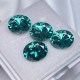 Ruif Jewelry Orignal Green Color Oval Shape Moissanite Stone GRA Repoted Gemstone for Jewery Design