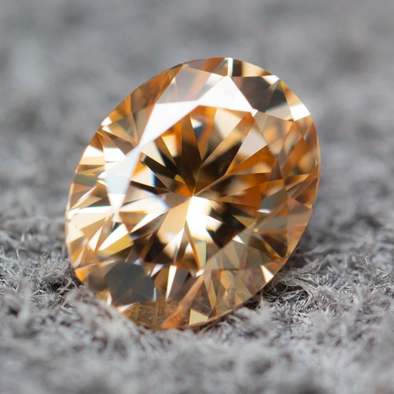 Ruif Jewelry Real Champange Color Oval Brilliiant Cut Moissanite Loose Stone VVS with Certificate Gemstone for Jewelry Ruif Jewelry Real Champange Color Oval Brilliiant Cut Moissanite Loose Stone VVS with Certificate Gemstone for Jewelry