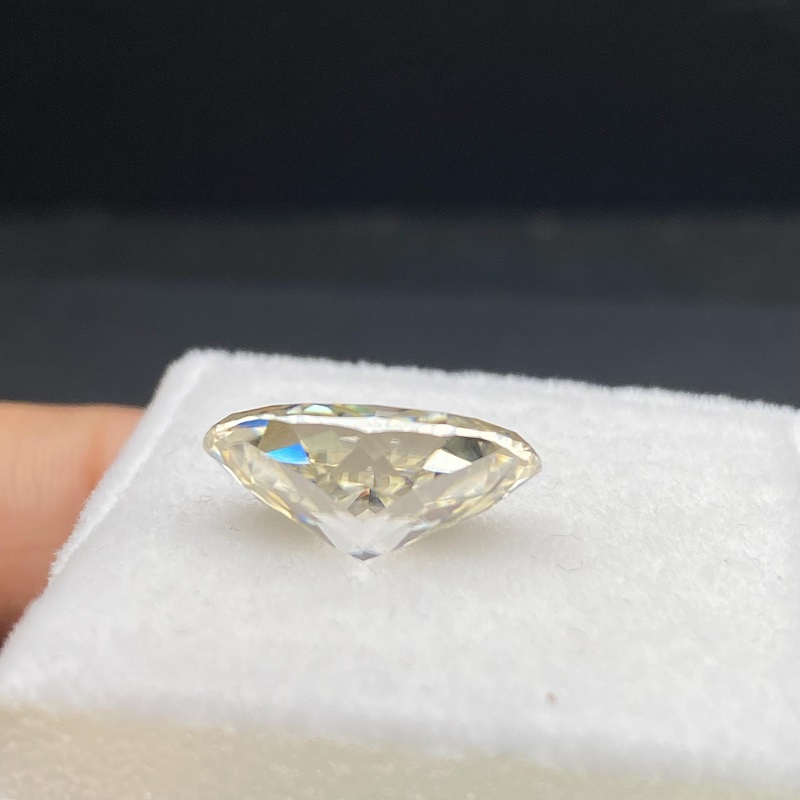 Ruif Jewelry Original Yellow Moissanite Oval Loose Gemstone For Jewelry Making