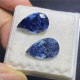 Ruif Jewelry Natural Sapphire Blue Color Moissanite Loose Stone Pear Shape VVS1 with GRA Report for Diy Jewery Making