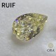 Ruif Jewelry 100% Original YellowColor Moissanite Loose Stone GRA Certificate Pass Diamond Tester Ruif Jewelry 100% Original YellowColor Moissanite Loose Stone GRA Certificate Pass Diamond Tester
