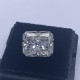 Ruif Jewelry Real D Radiant Moissanite Loose Stone VVS1 Lab Diamond Gemstone Passed Diamond Test with GRA Report